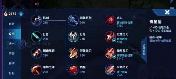 2018年鲁班出装攻略-完美解析鲁班的装备选择（鲁班攻略及最佳装备选择，助您在游戏中发挥最大潜力）